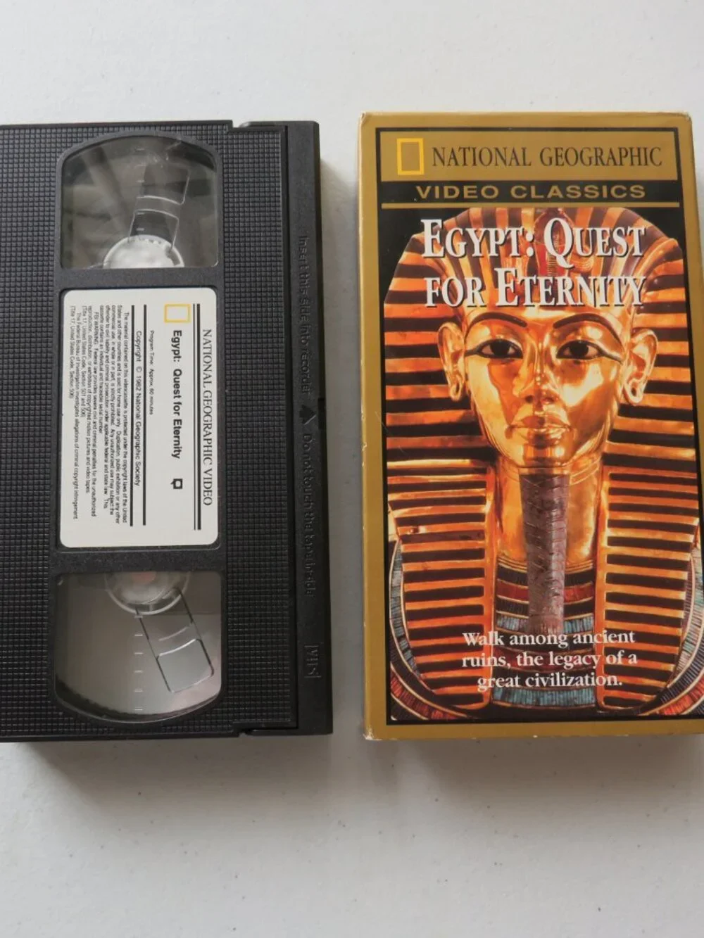 Secrets of the Titanic, Egypt: Quest for Eternity National Geographic Video VHS